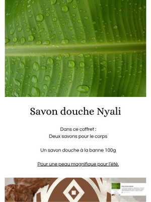 Deux Savons douche